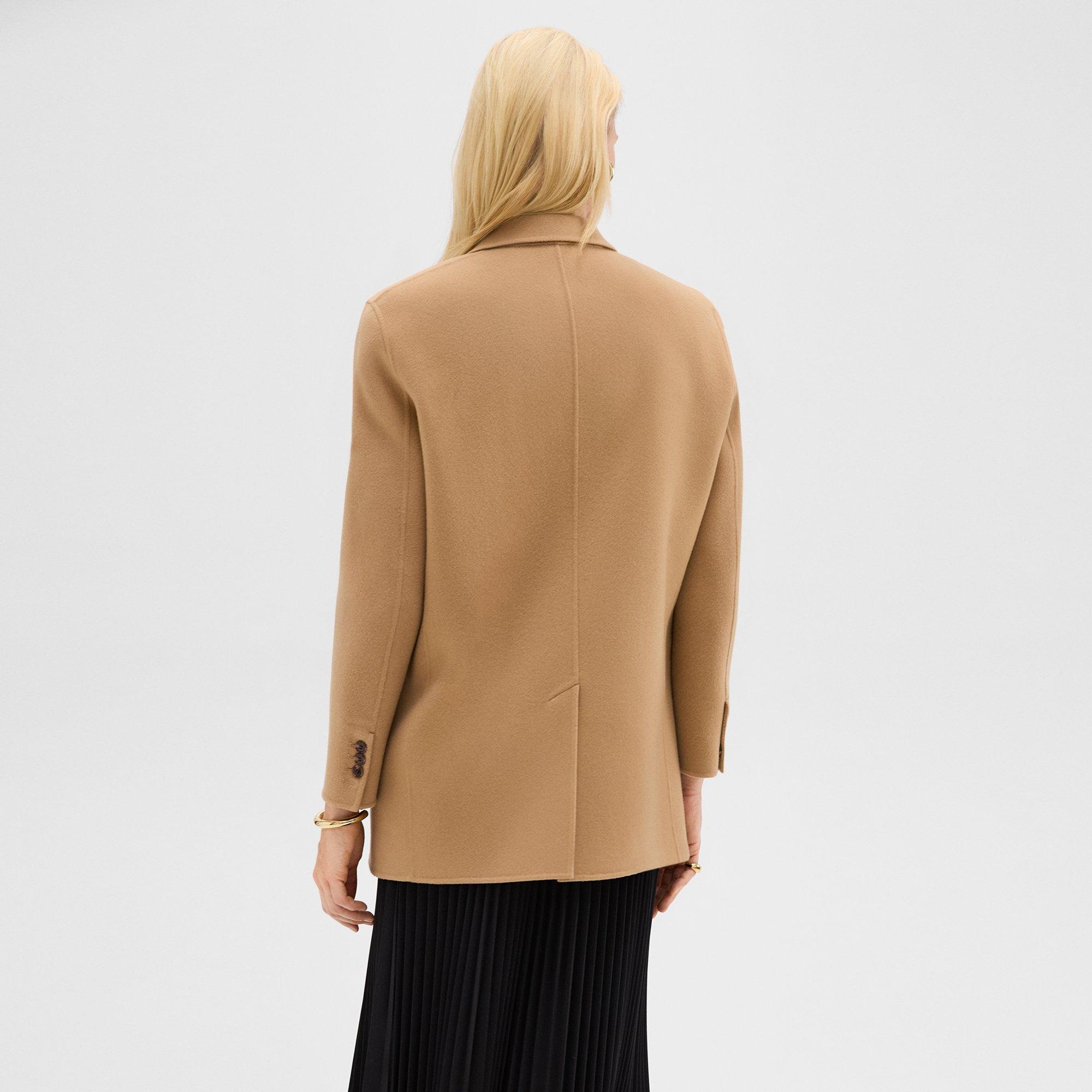 Oversized Blazer in Double-Face Wool-Cashmere - 4
