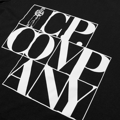 C.P. Company C.P. Company Large Logo Print Tee outlook