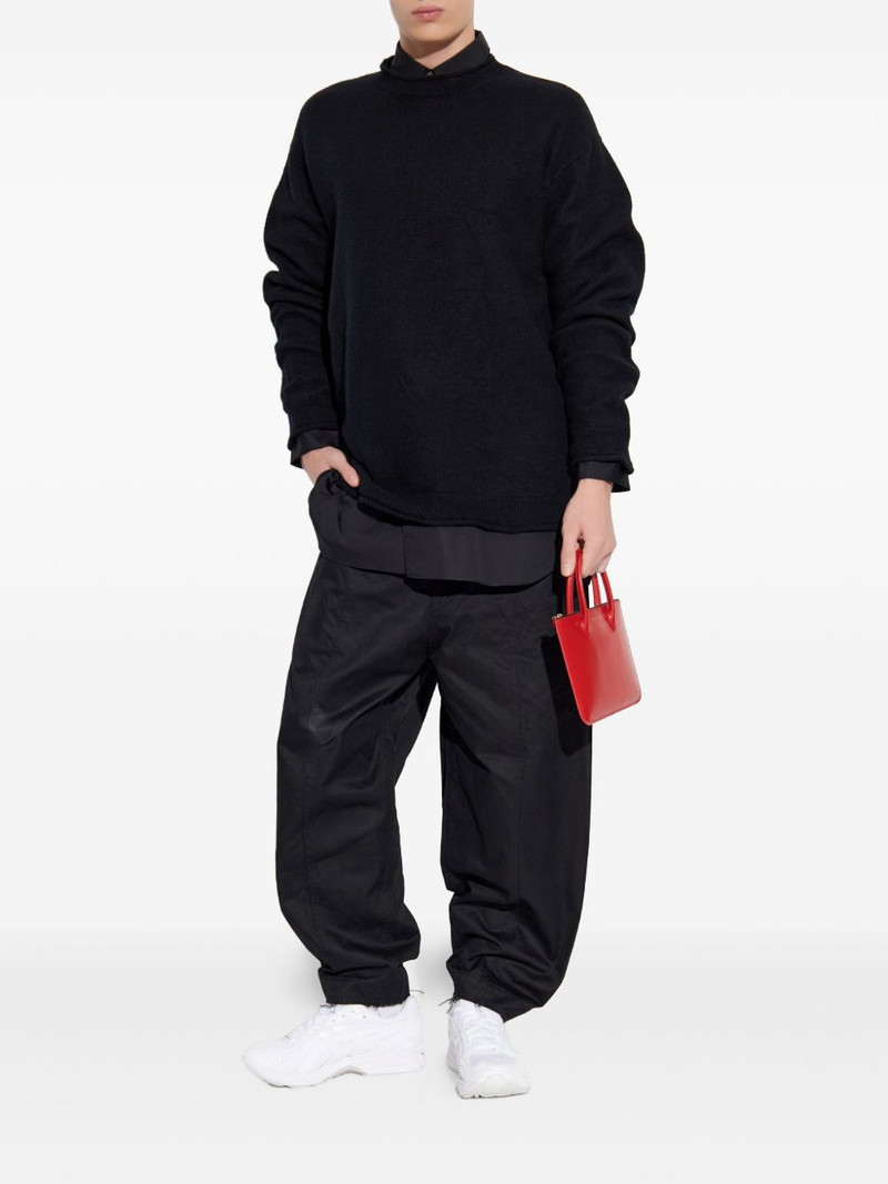Comme des Garçons Homme Plus crew neck sweater outlook