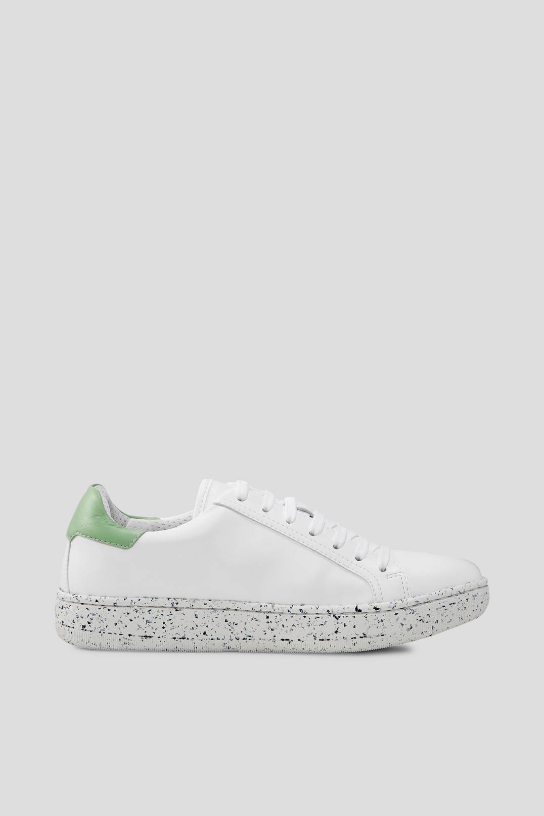 MALMÖ SUSTAINABLE SNEAKERS IN WHITE/GREEN - 2