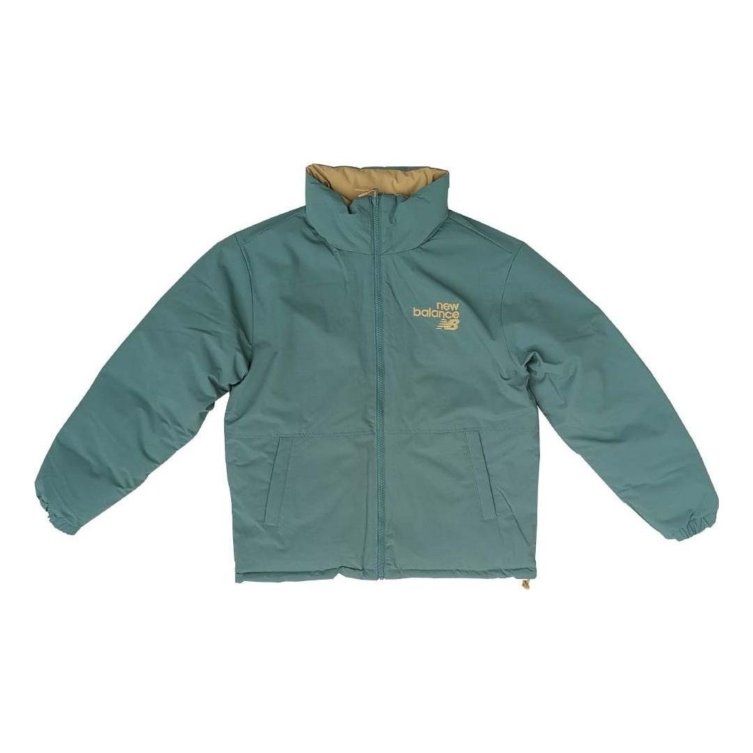 New Balance logo Sportswear Jacket 'Green Khaki' AMJ24357-WXD - 1