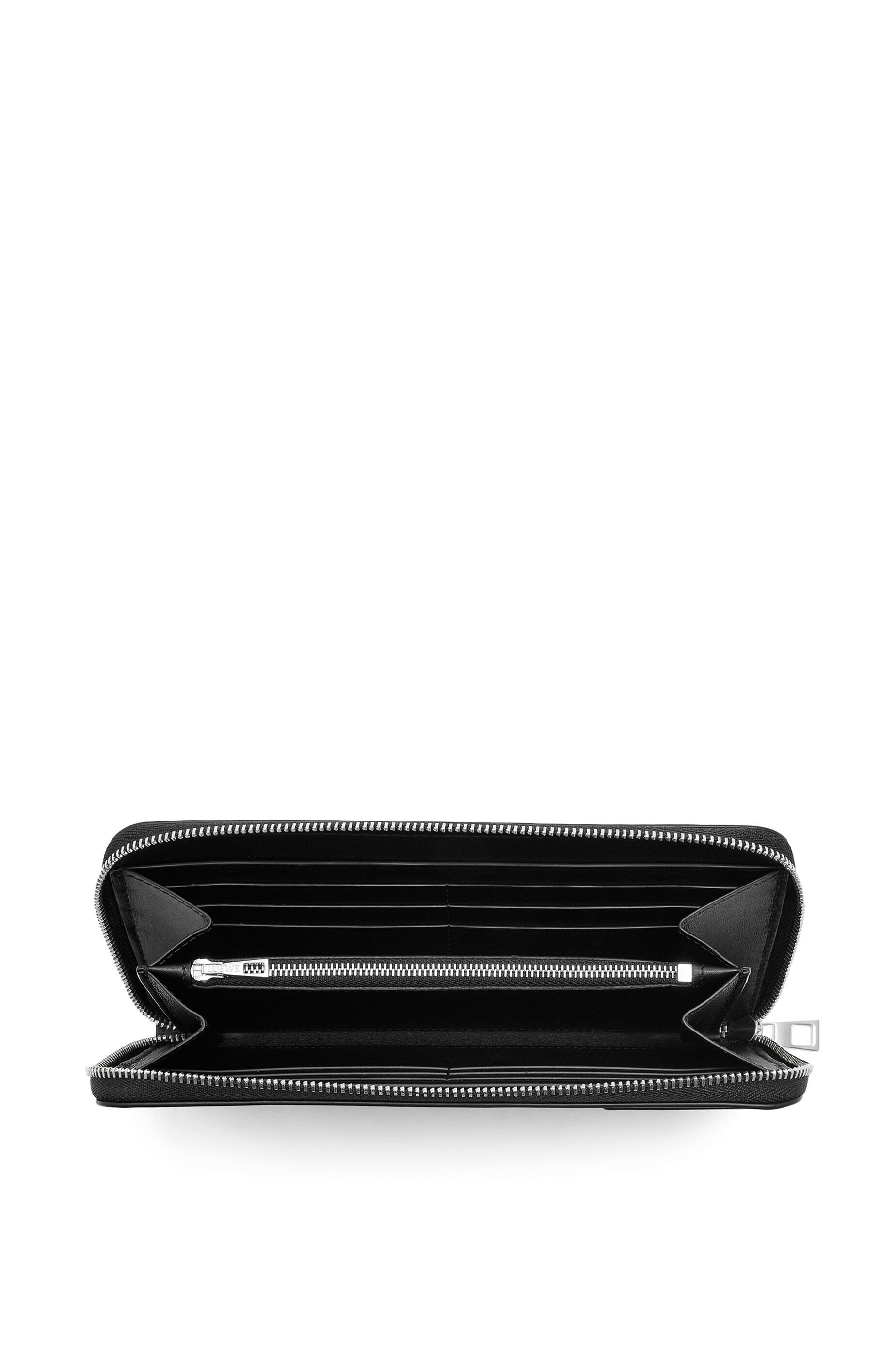 Zip around wallet in satin calfskin - 4