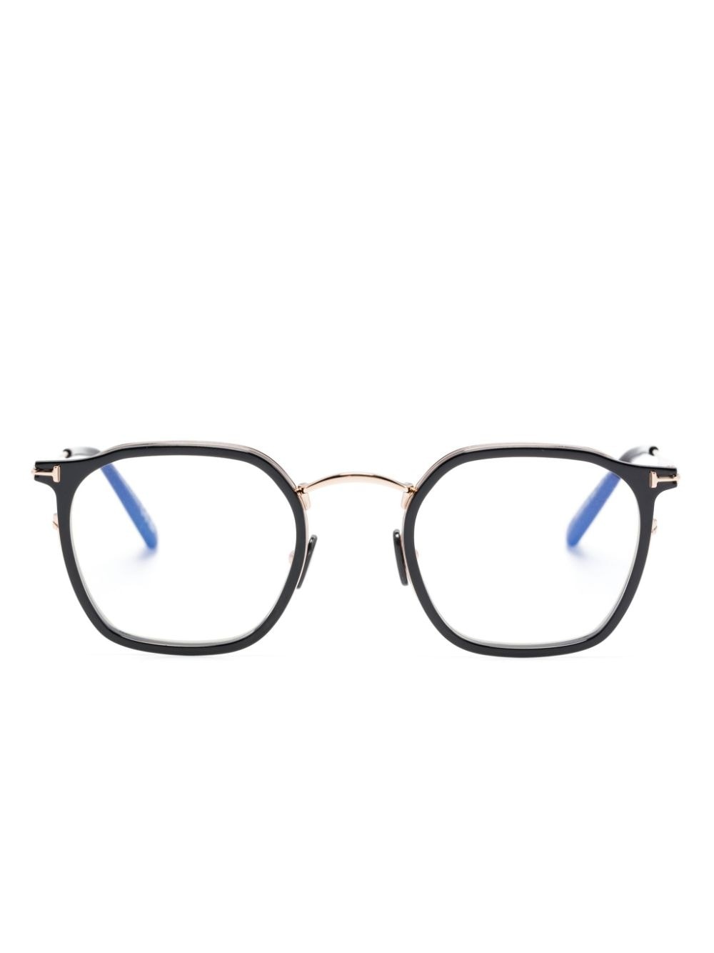 square-frame glasses - 1