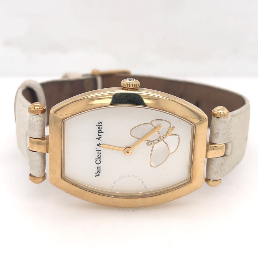 Pre-owned Van Cleef & Arpels Lady Butterfly Quartz Ladies Watch HH13180 - 5