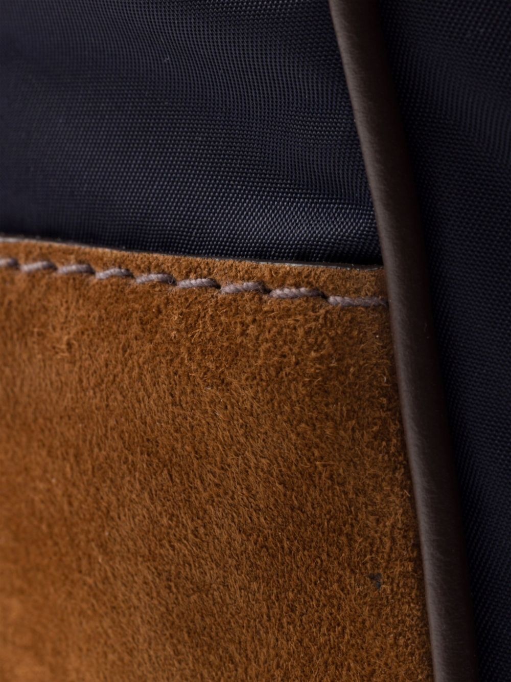 panelled shoulder bag - 5