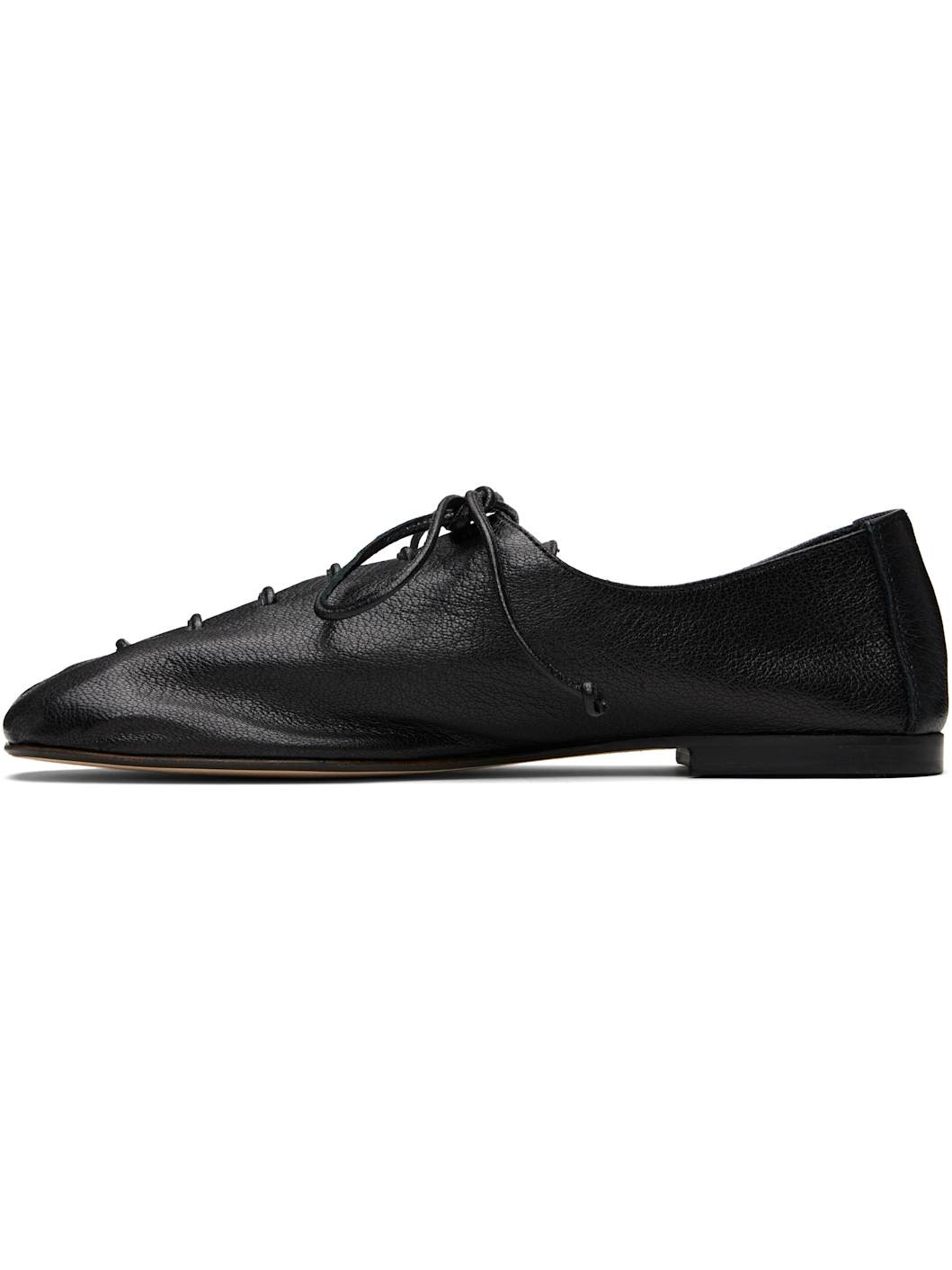 Black Plegada Supple Shiny Derbys - 3