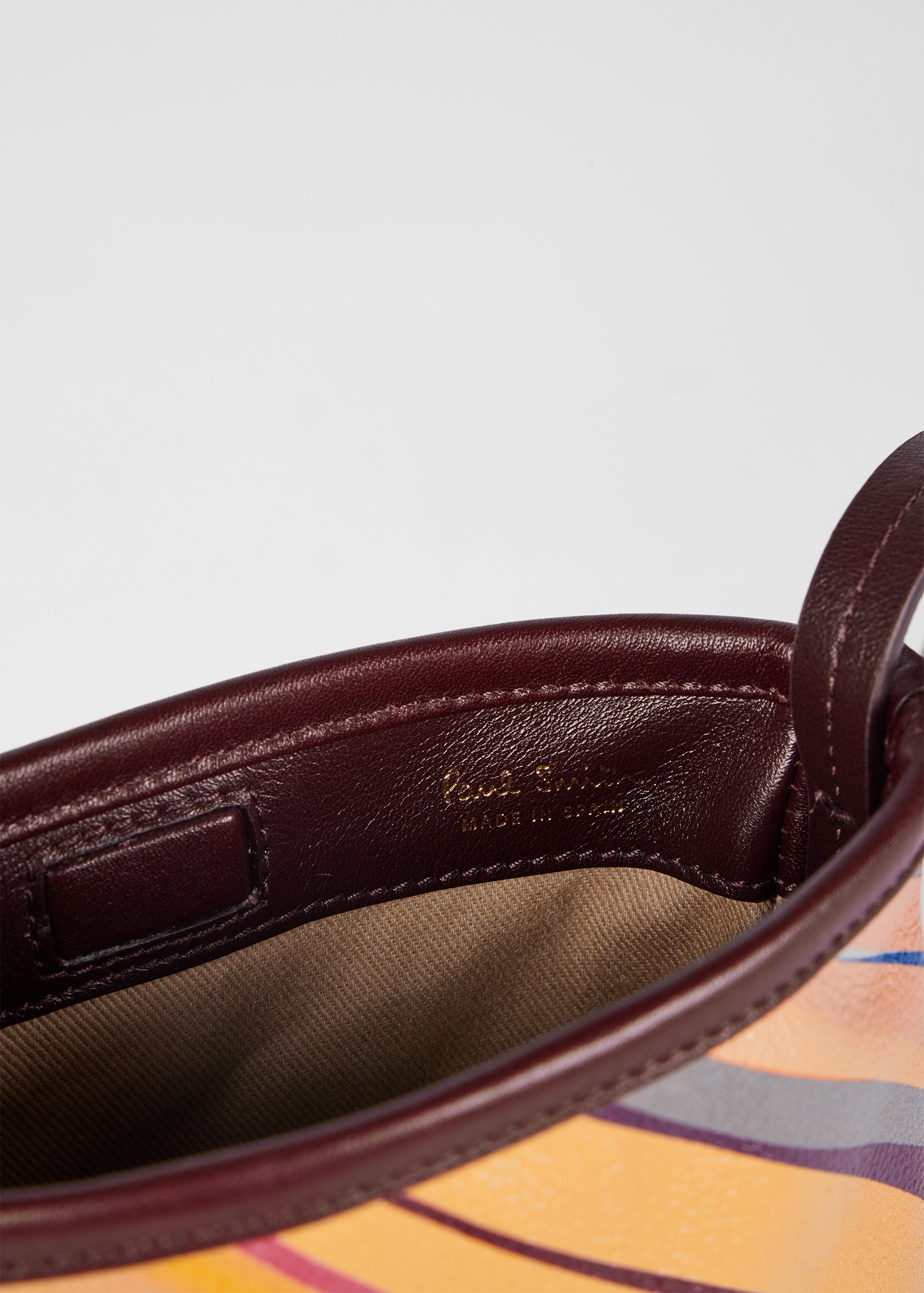 Women's 'Swirl' Leather Pouch Bag - 4
