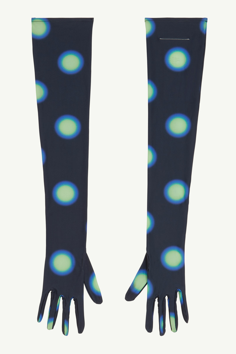 Printed Lycra Gloves 1