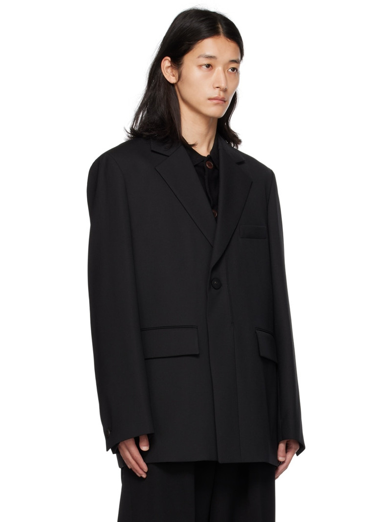 Wooyoungmi Black Single Breasted Blazer outlook