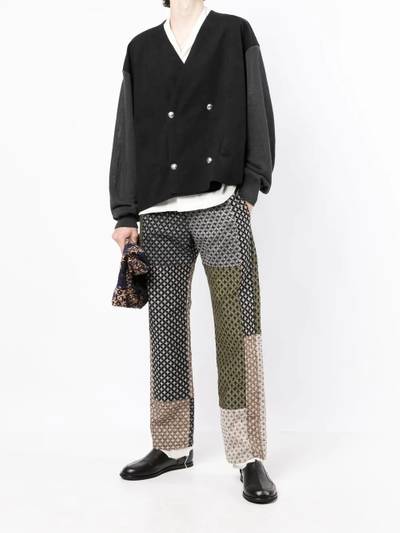 Children of the Discordance Combination Knit jacket outlook