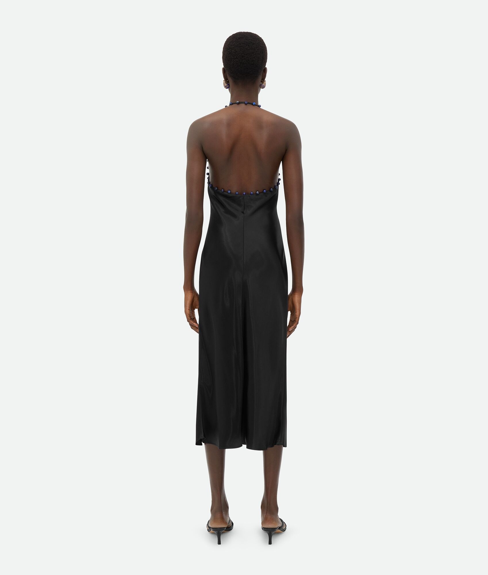 Viscose Satin Dress - 3
