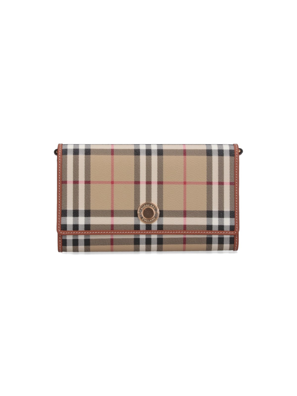 'CHECK' CROSSBODY WALLET - 1