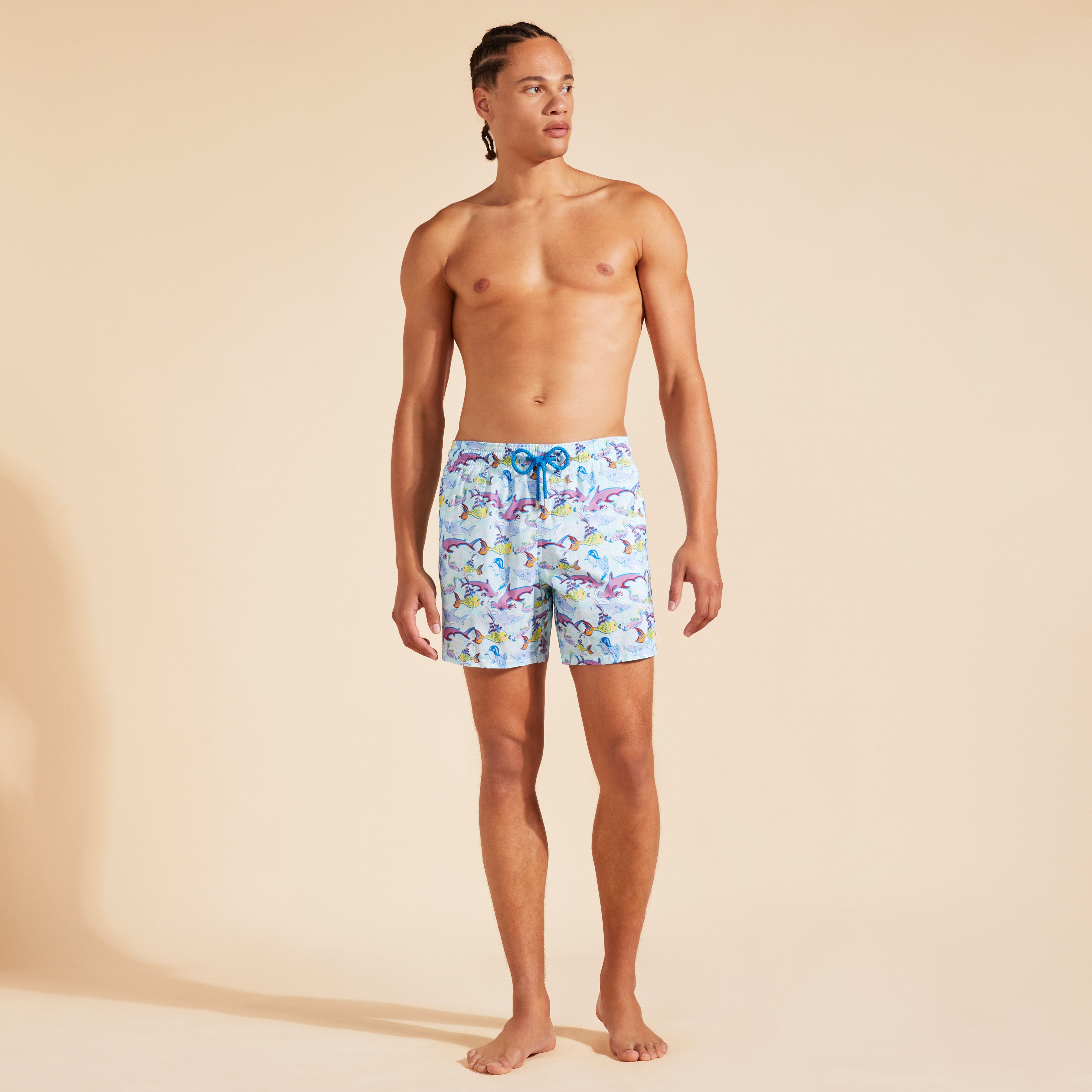 Men Ultra-Light and Packable Swim Trunks French History - 3