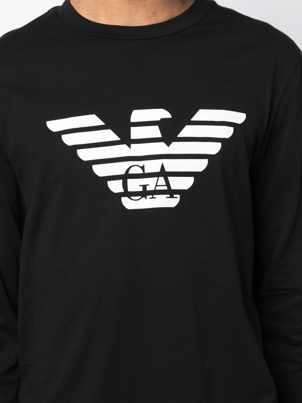 chest-logo long-sleeve T-shirt - 5