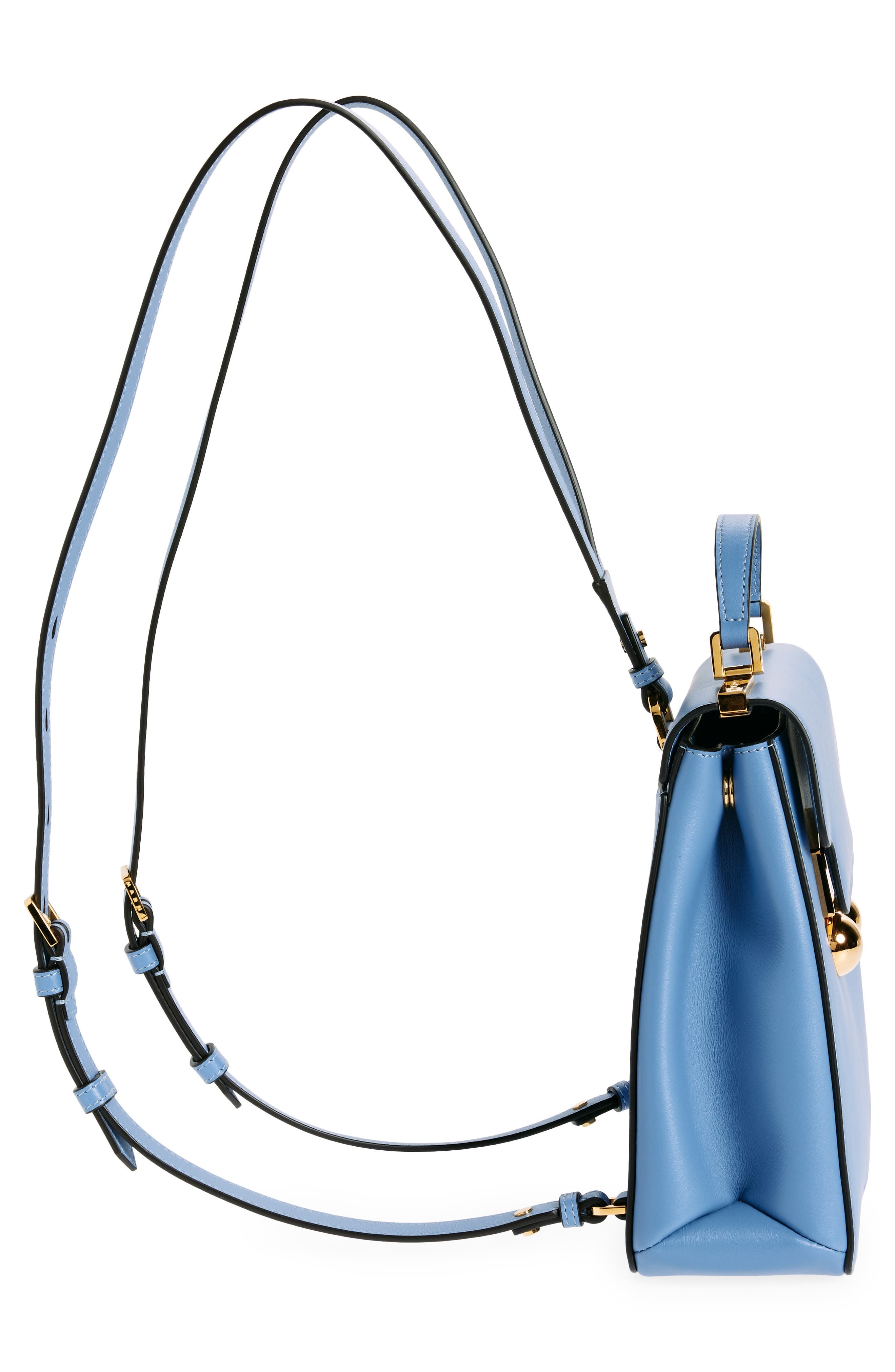 Marni Trunkaroo Leather Backpack in Sky/Blue at Nordstrom - 3