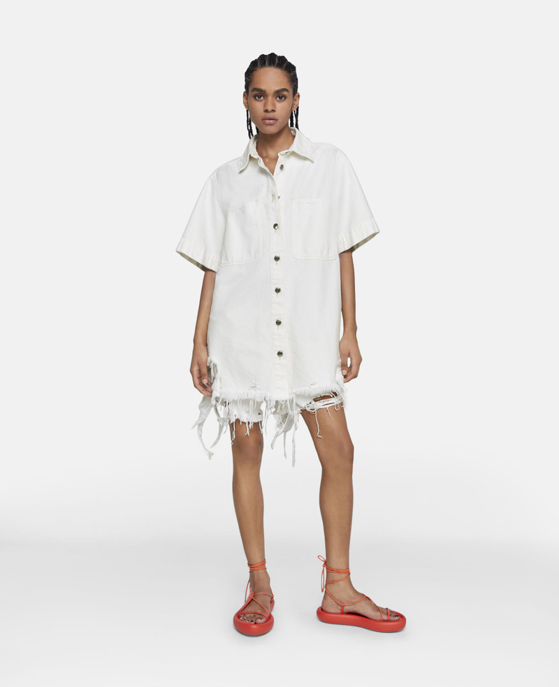 Stella McCartney Distressed Denim Shirt outlook