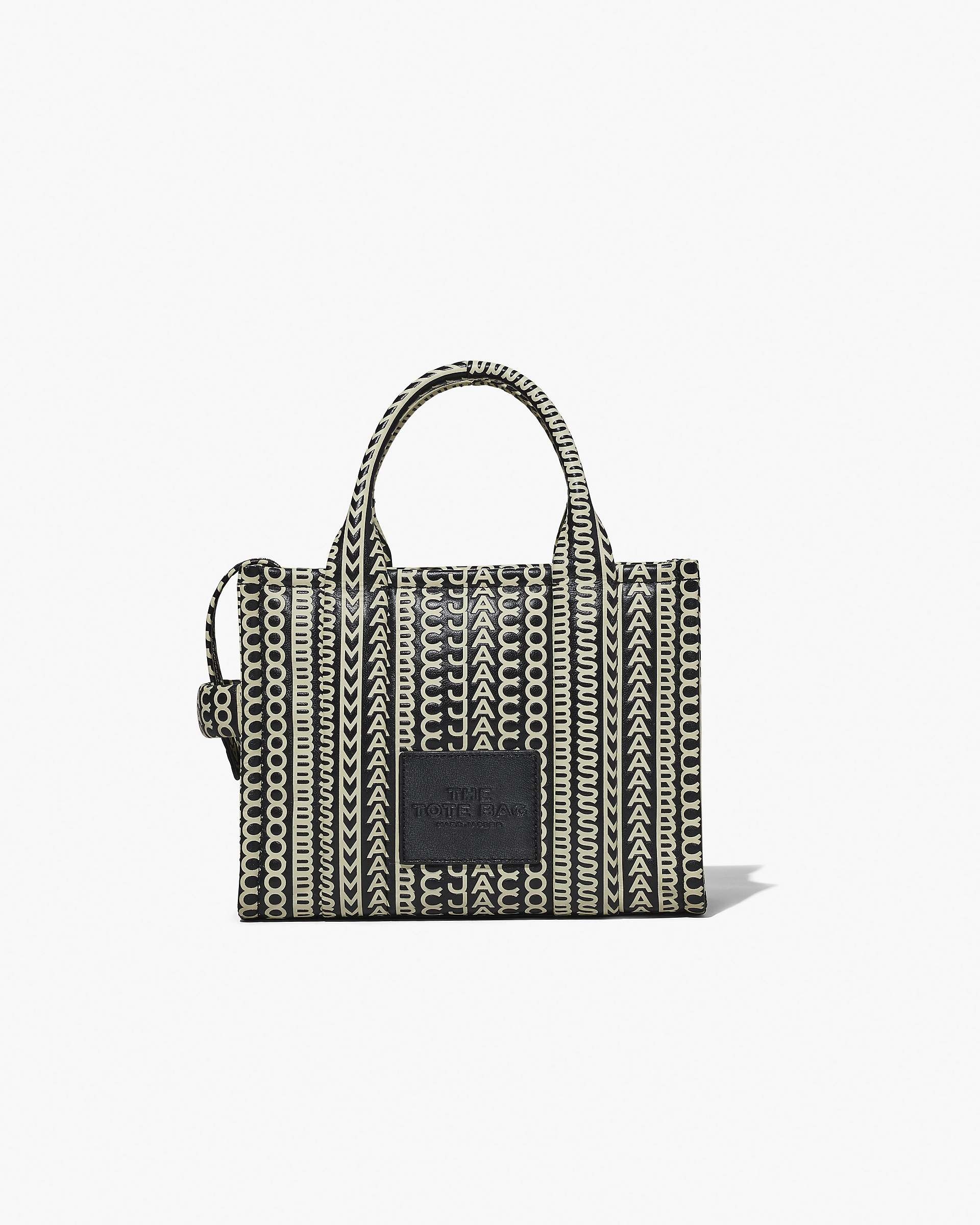 THE MONOGRAM LEATHER SMALL TOTE BAG - 6