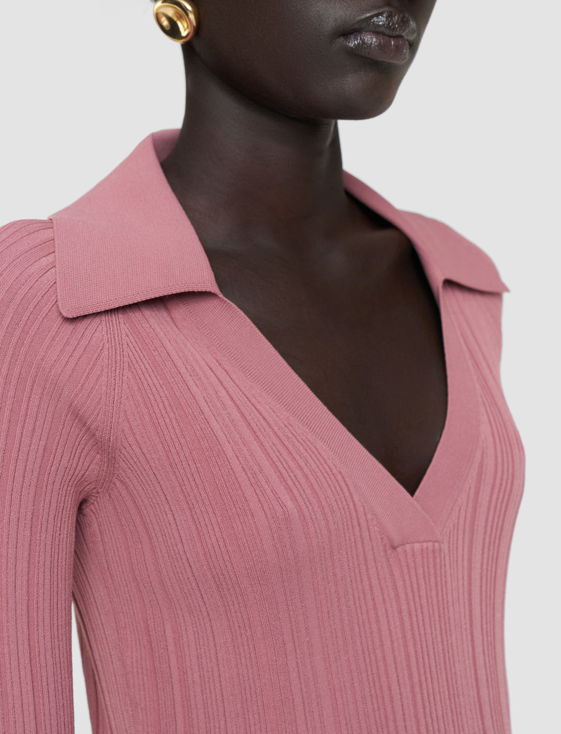 Chelia Plissé Knit Top 4