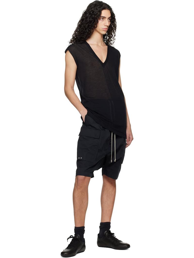 Rick Owens Black Temple Minimal Sneakers outlook