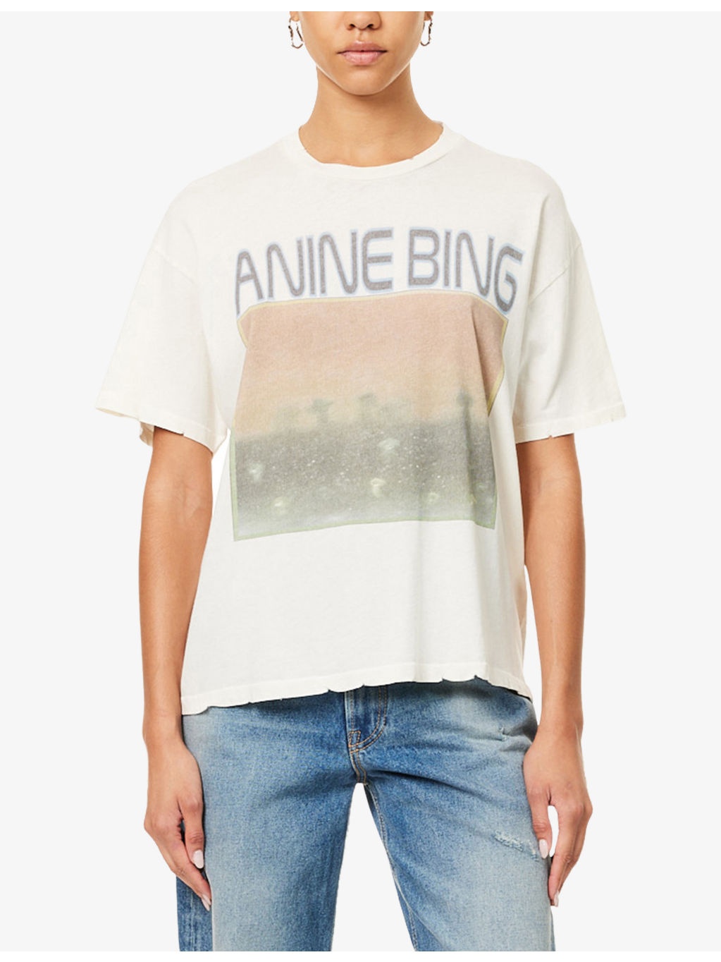 Cade Mushrooms Graphic-print Cotton T-Shirt - 3