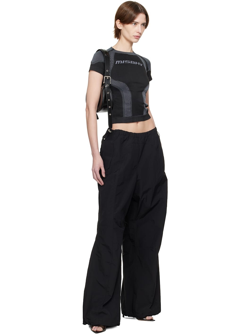 Black Jacquard Sport T-Shirt - 4