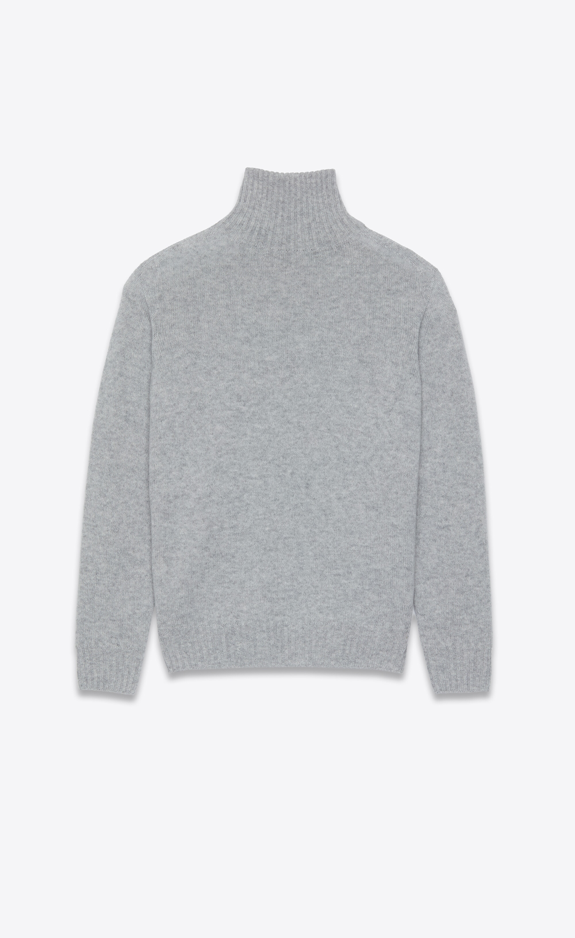 turtleneck sweater in cashmere - 2