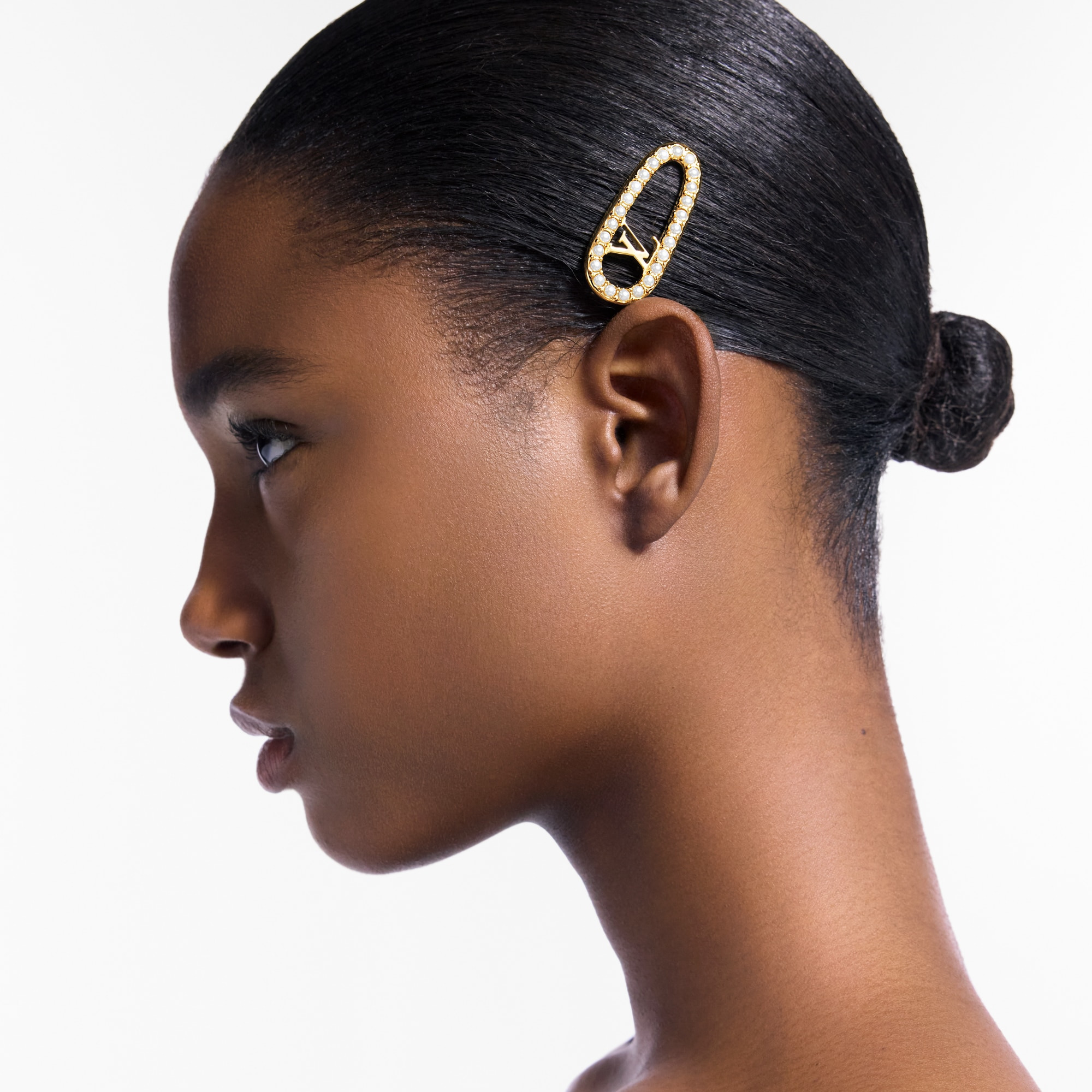 My LV Chain Hair Clip - 4
