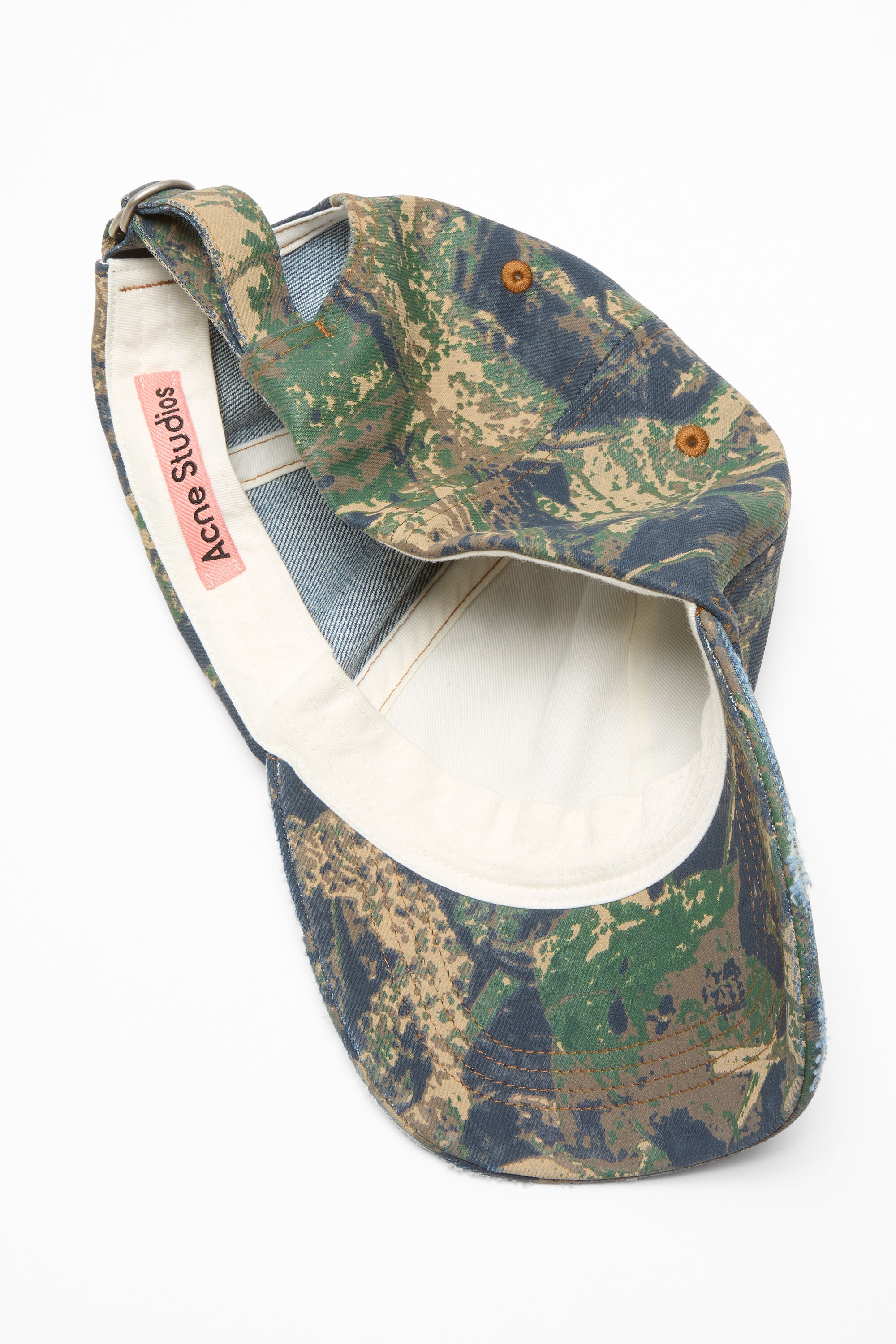 Cotton ripstop cap - Brown - 2