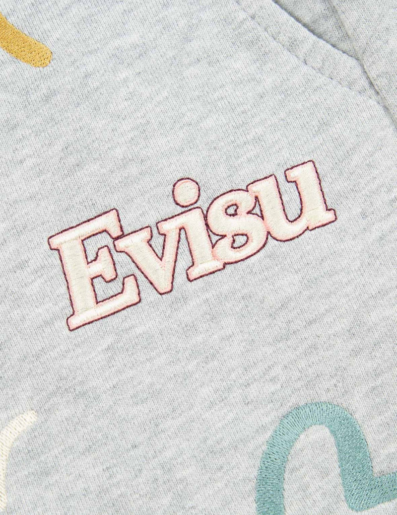 ALLOVER MULTI-COLOR SEAGULL EMBROIDERY SWEATPANTS 7