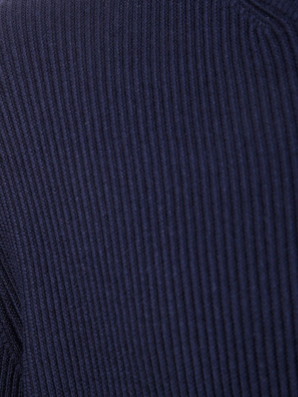 ribbed zip-neck sweater - 3