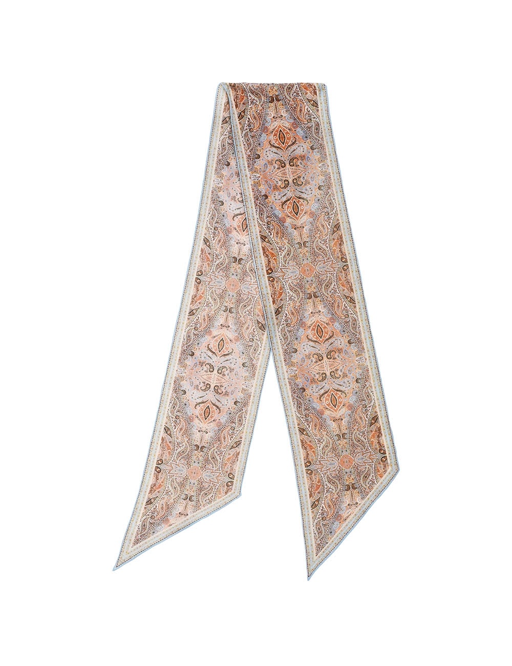 SILK COTTON NECK SCARF - 3