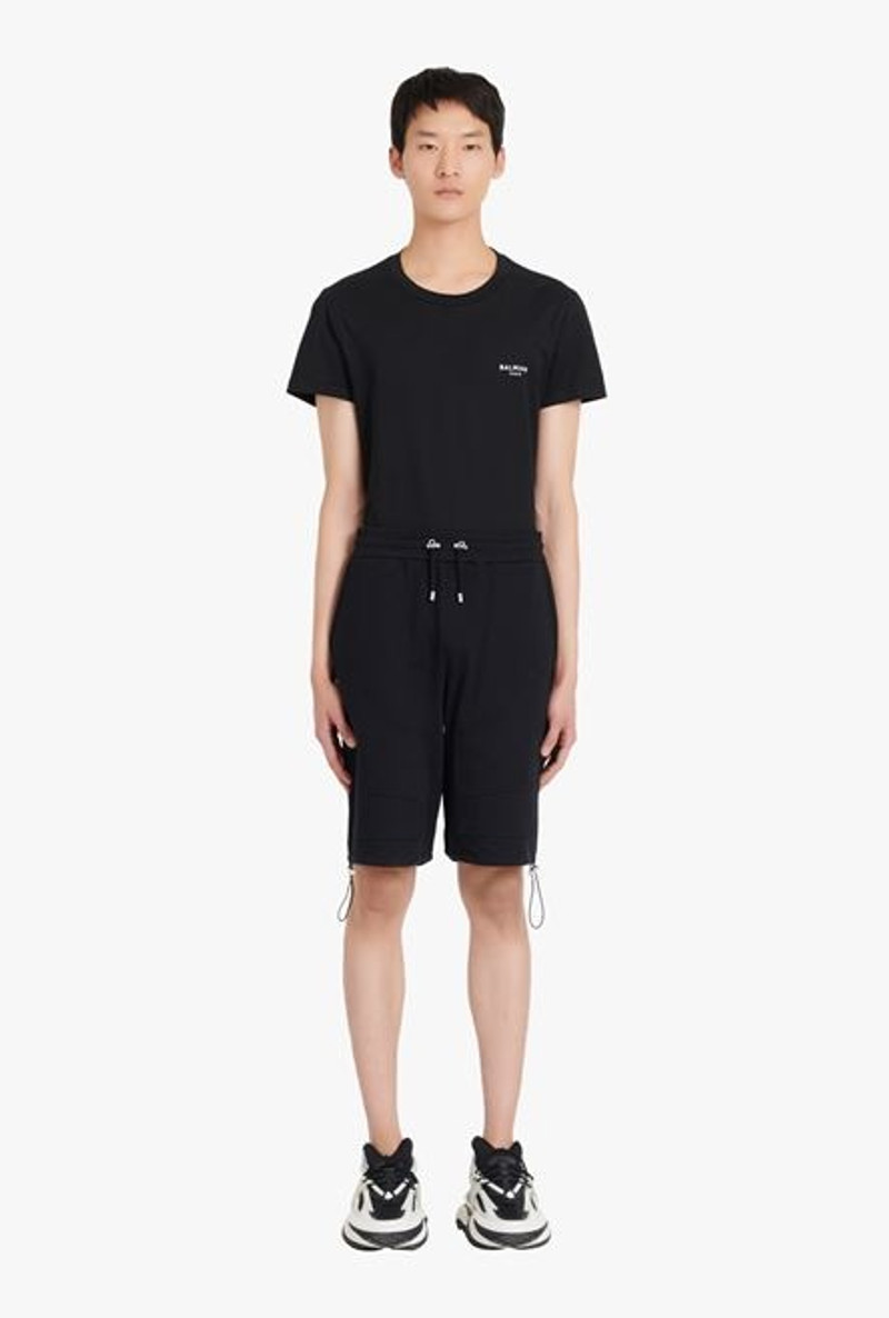 Black cotton shorts 4