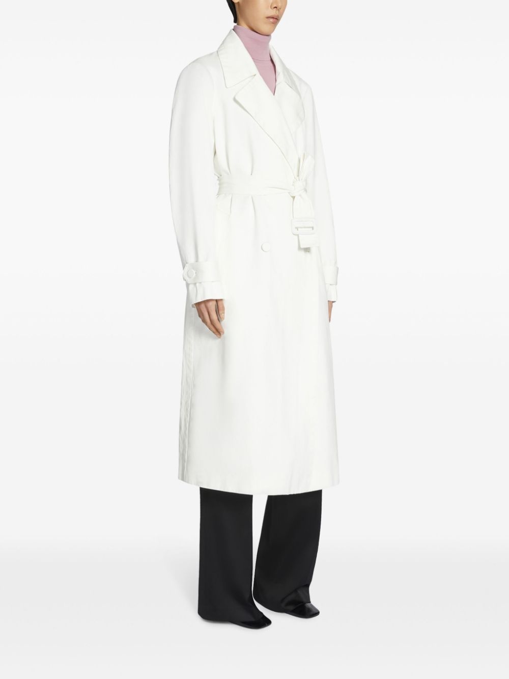 cotton mac coat - 3