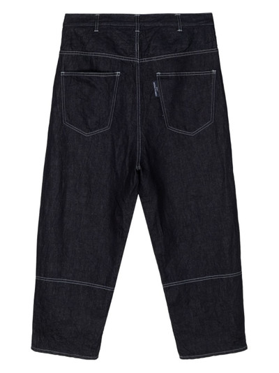 Comme des Garçons Homme drop-crotch jeans outlook