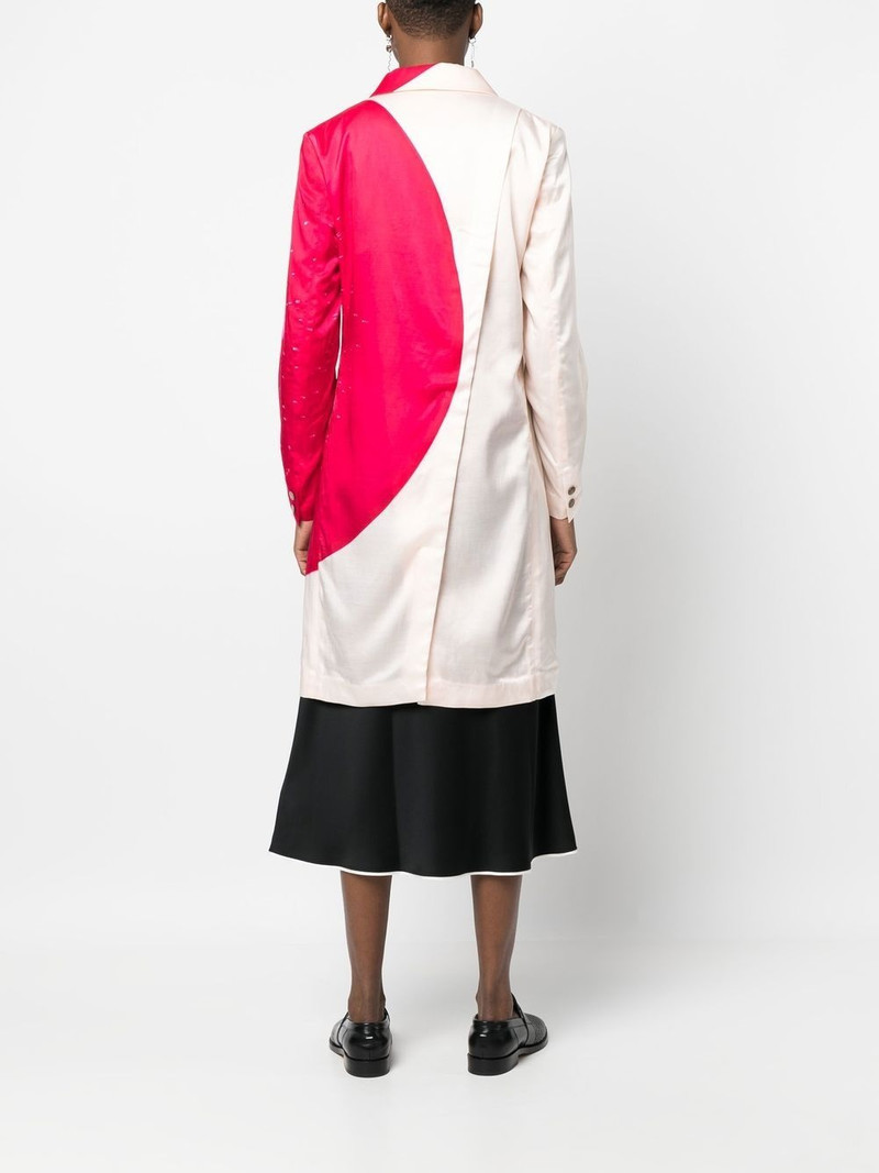graphic button-up coat 4