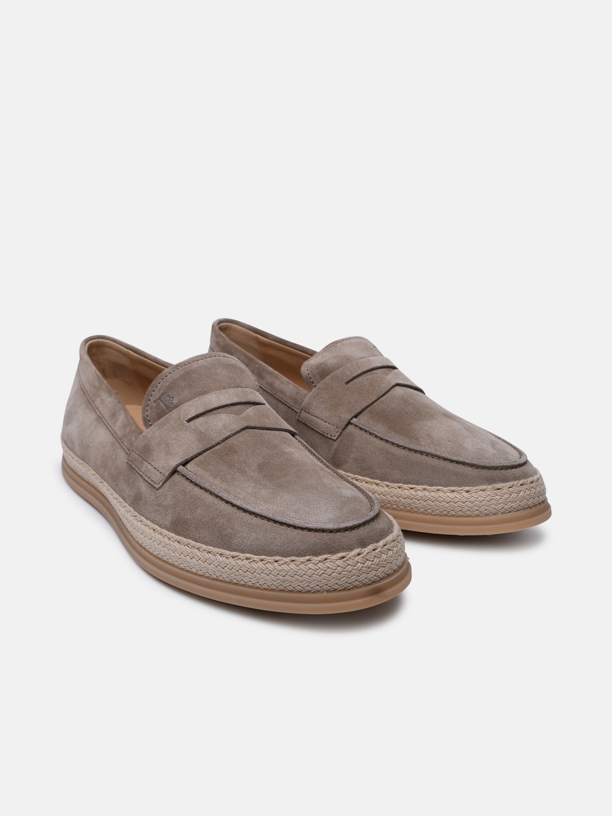 BEIGE SUEDE LOAFERS - 2