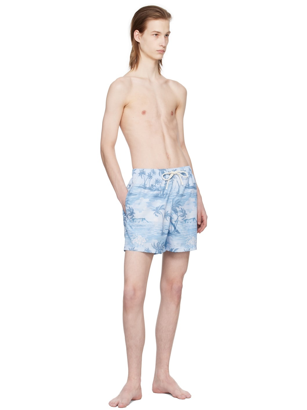 Blue Sunset Swim Shorts - 4