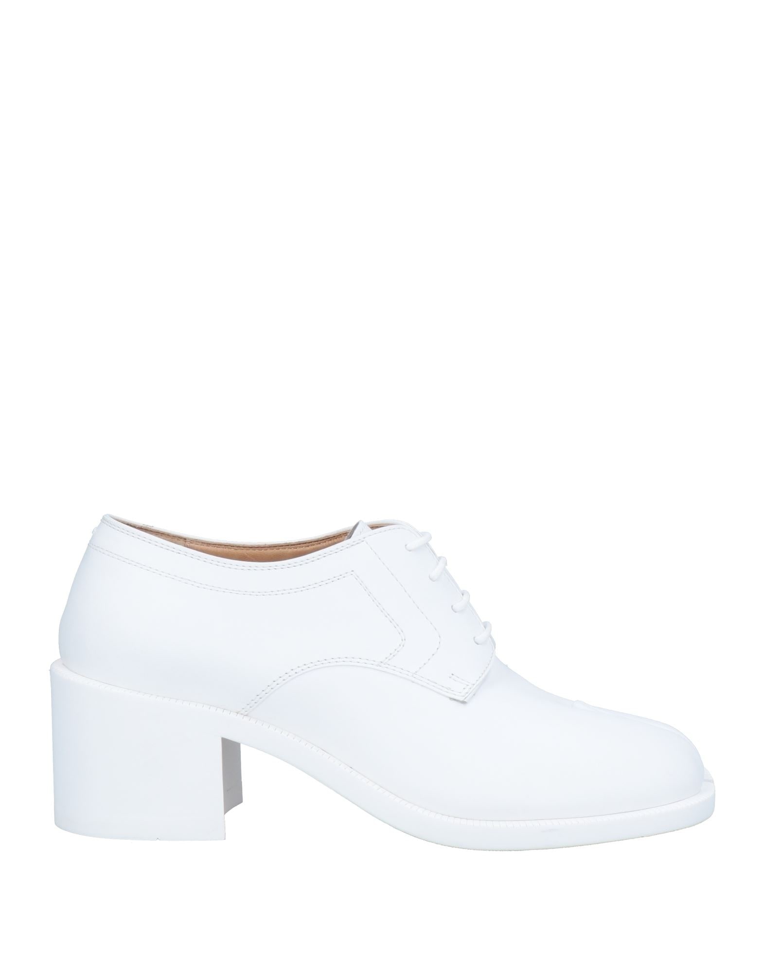 White Women's Laced Shoes - 1