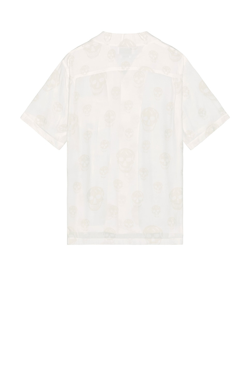 Printed Hawaiian Skull Print Shirt - 2