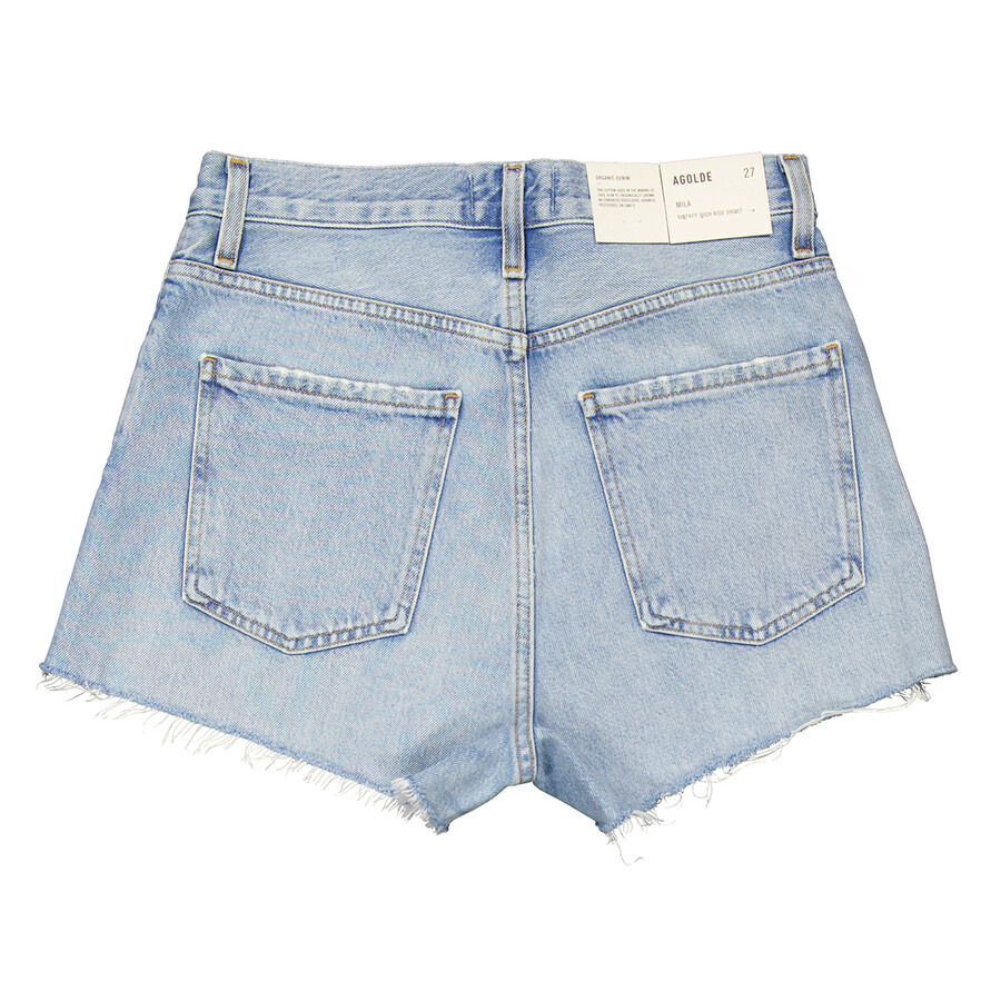 Agolde Ladies Hazard Mila High Rise Shorts - 6