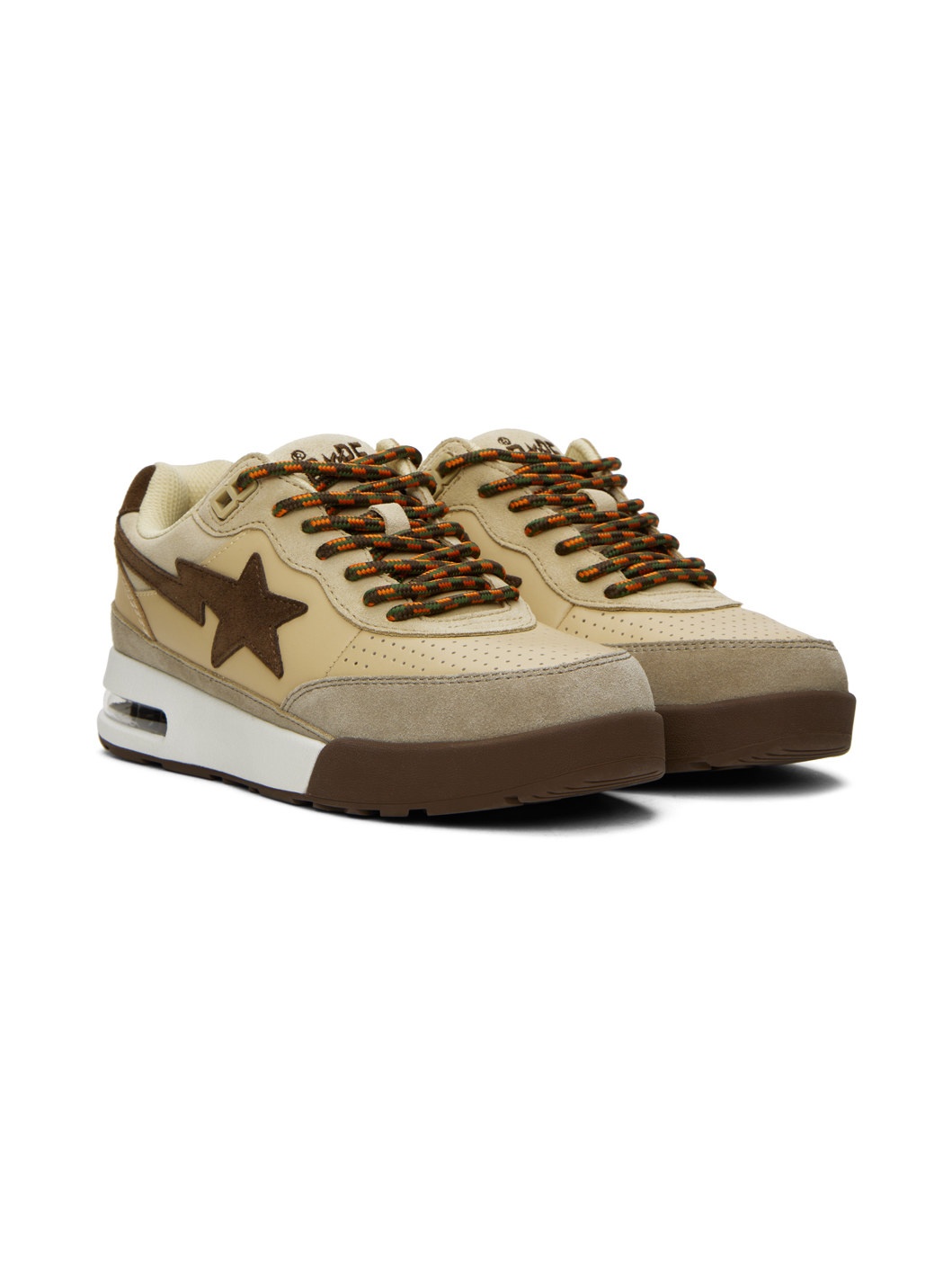 Beige Road Sta #1 Sneakers - 4