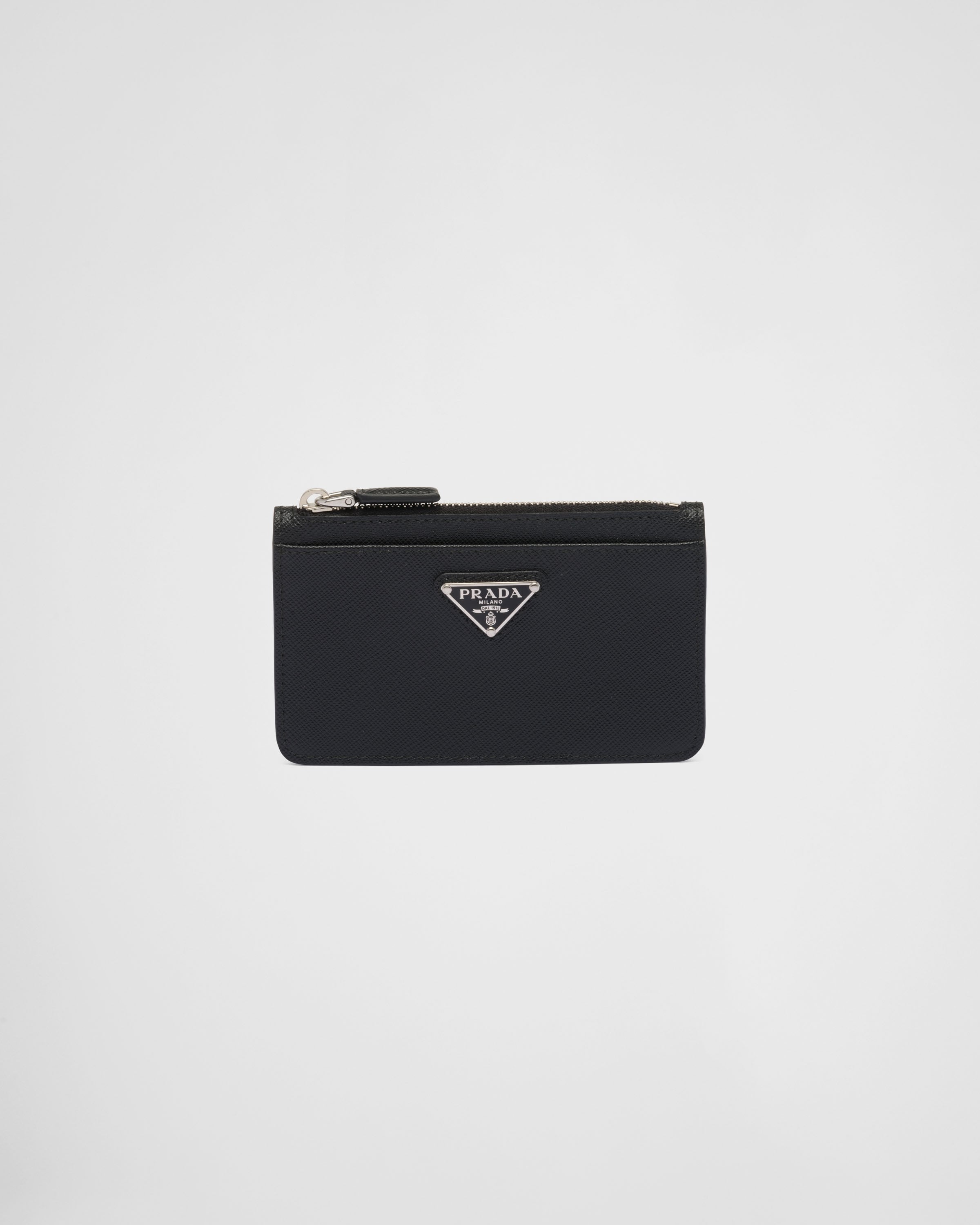 Saffiano leather card holder - 1