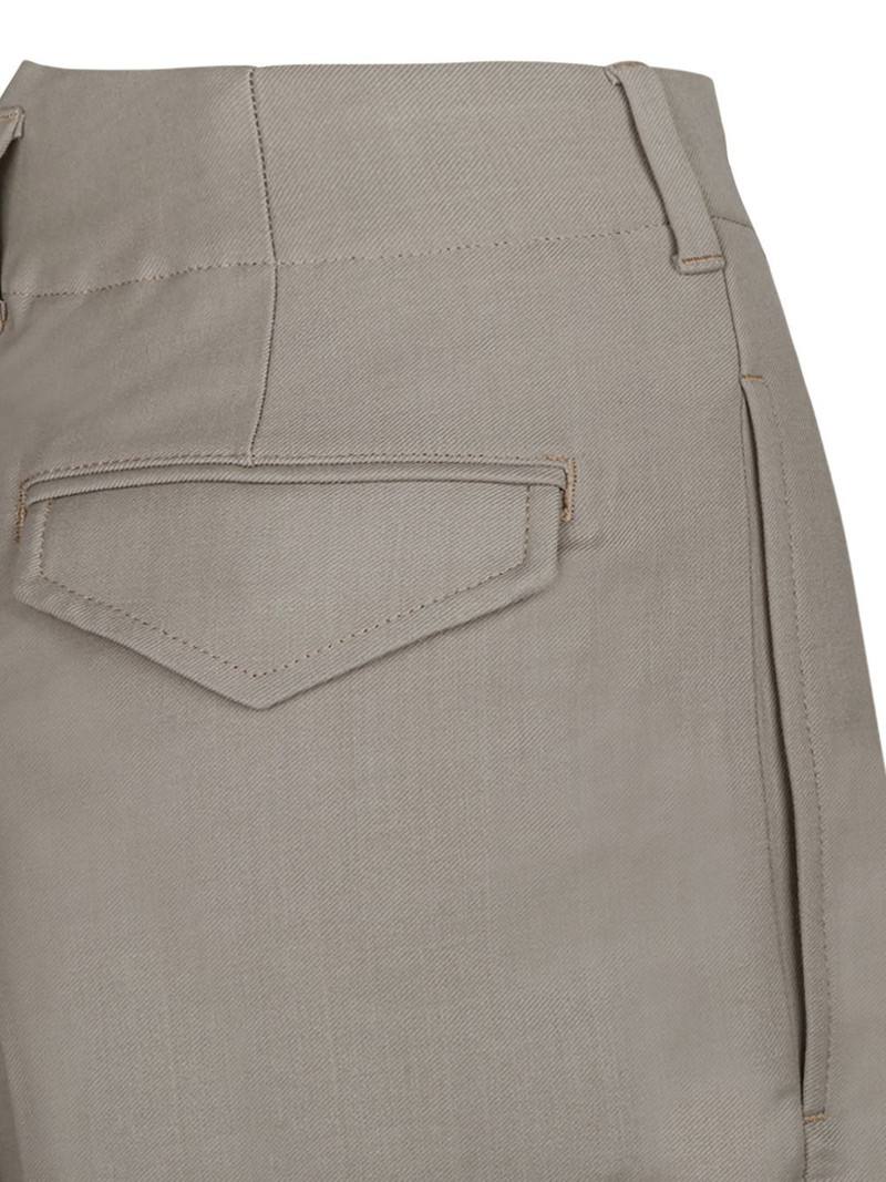 tailored knee shorts 4