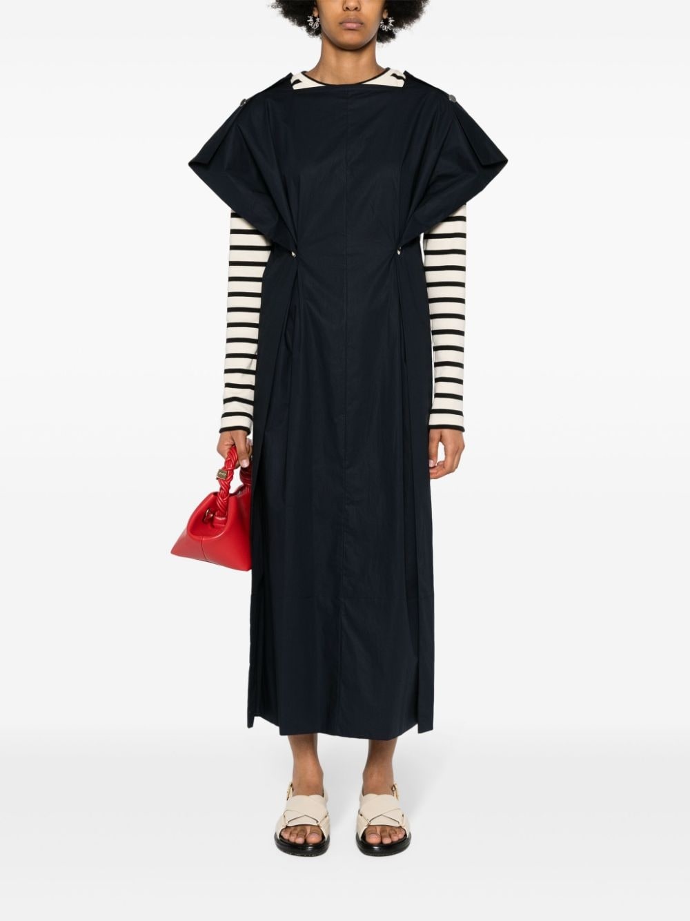 midi shirt dress - 2