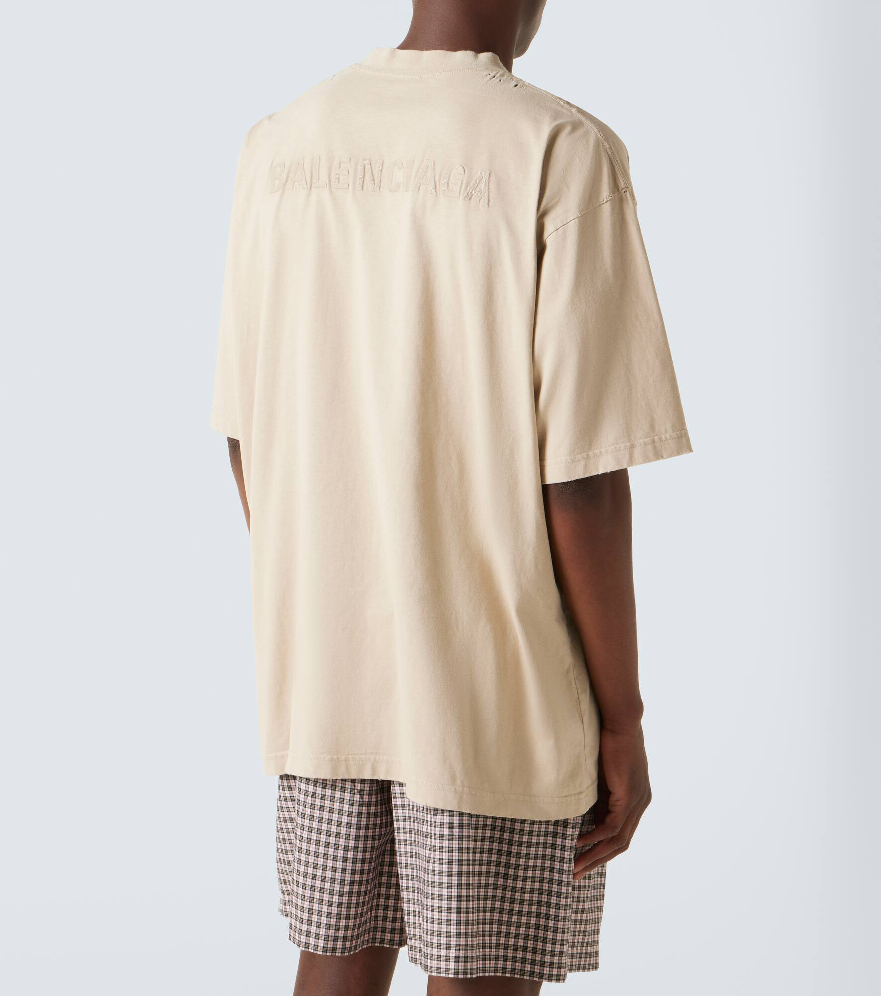 Logo cotton jersey T-shirt - 4
