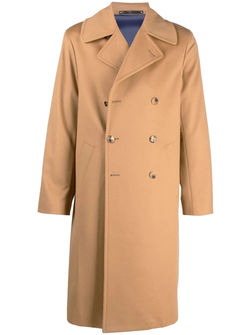 double-breasted trench coat - 1