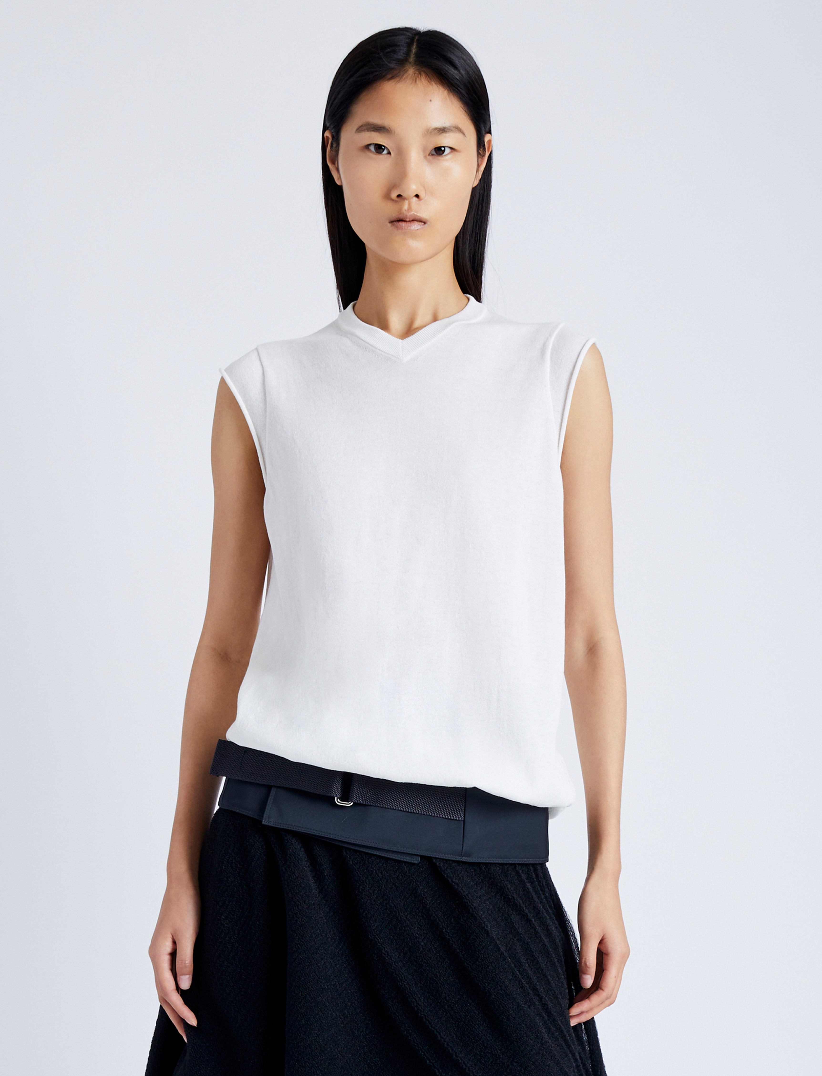 Morgan Sweater in Cotton Silk - 2
