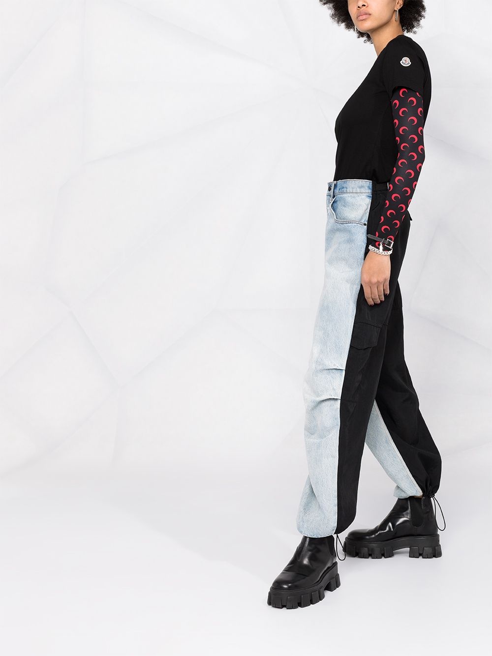 Moncler Women Logo Cotton T-Shirt - 4