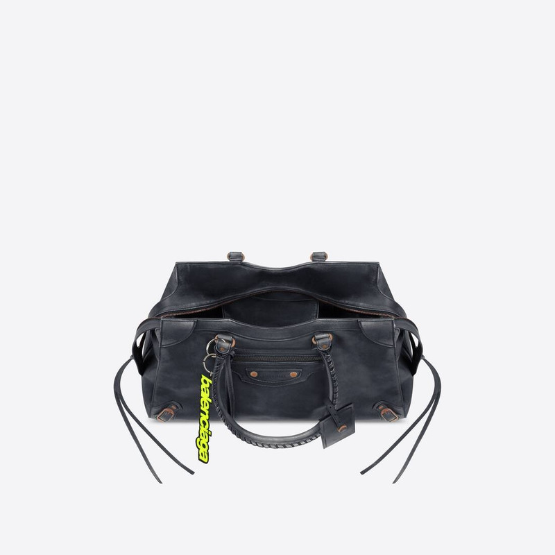 Men's Neo Classic Large Handbag in Navy 4