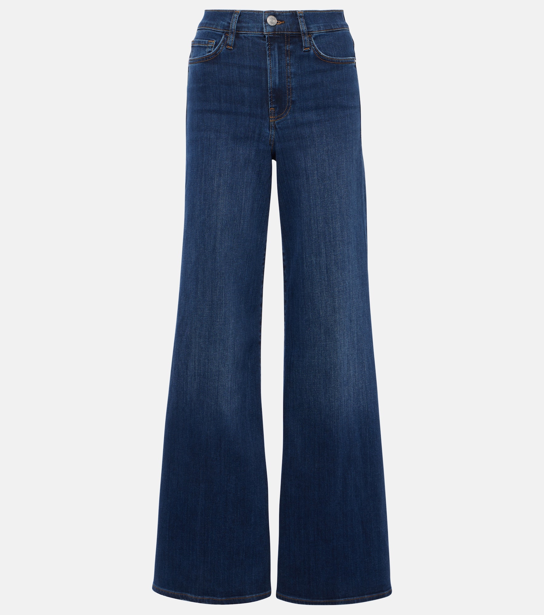 High-rise flared jeans - 1